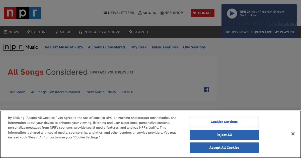 All Songs Considered