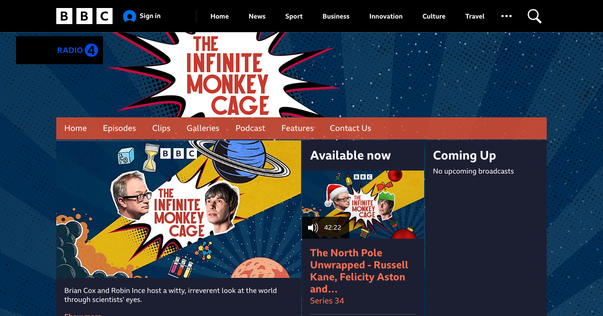 The Infinite Monkey Cage