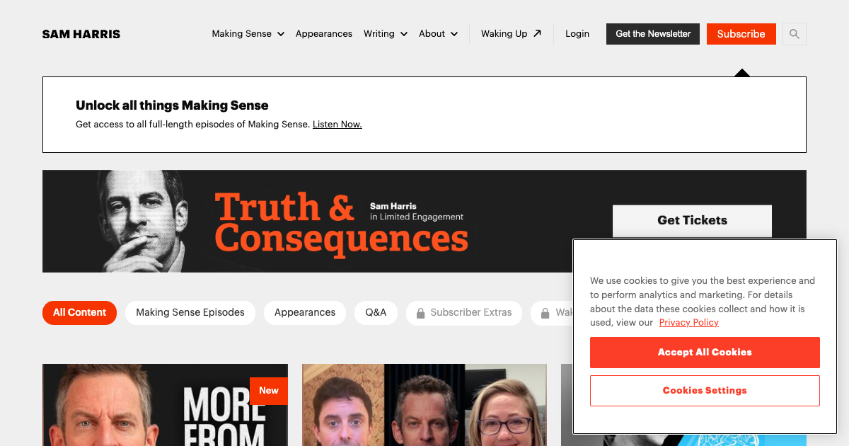 Making Sense with Sam Harris