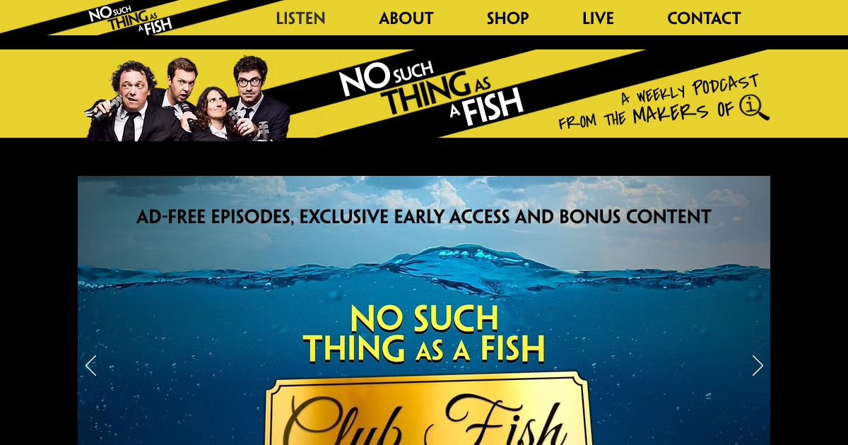 No Such Thing as a Fish