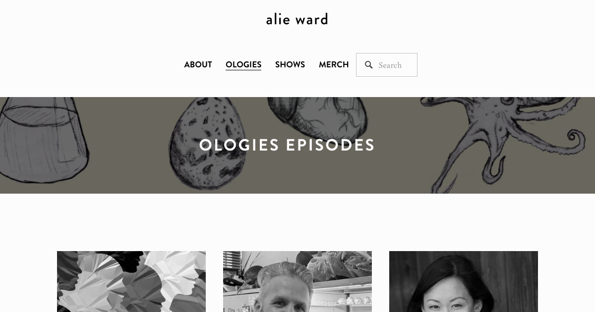 Ologies with Alie Ward