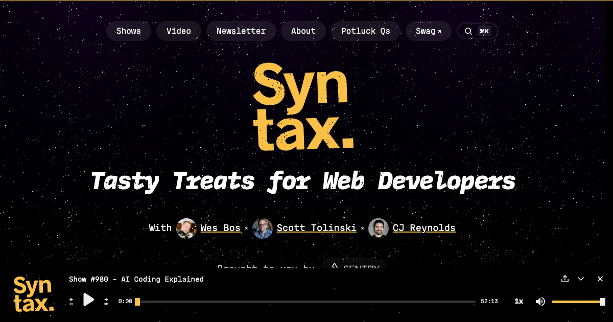 Syntax - Tasty Web Development Treats
