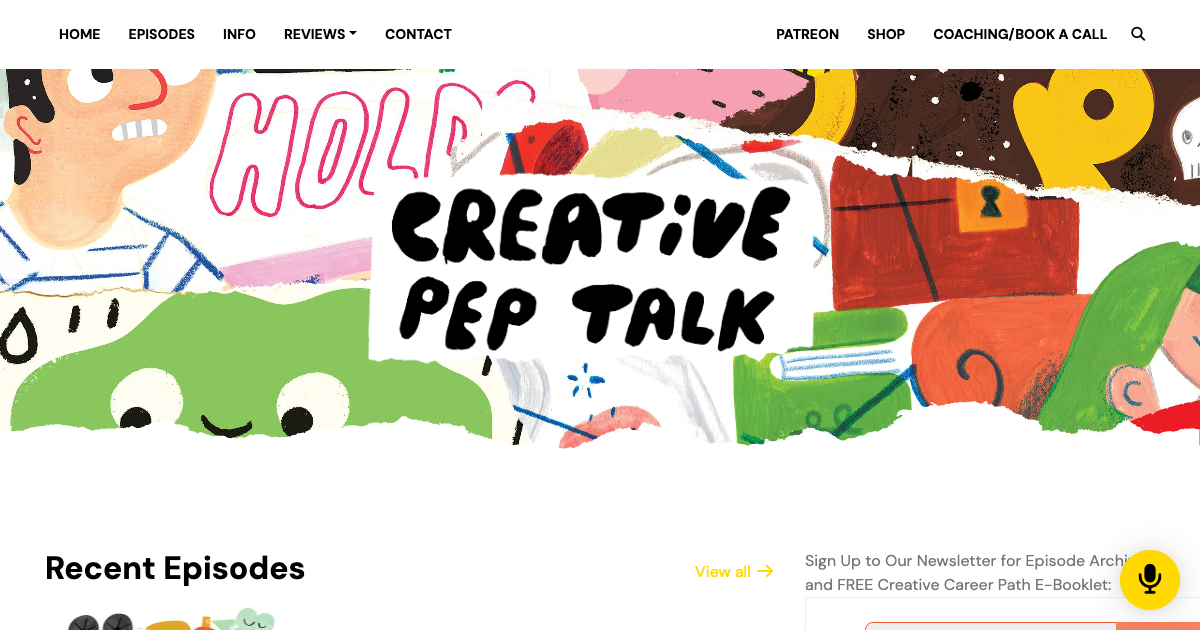 Creative Pep Talk