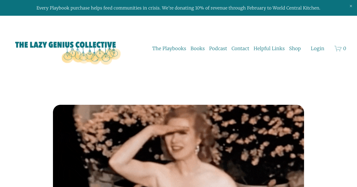 The Lazy Genius Podcast