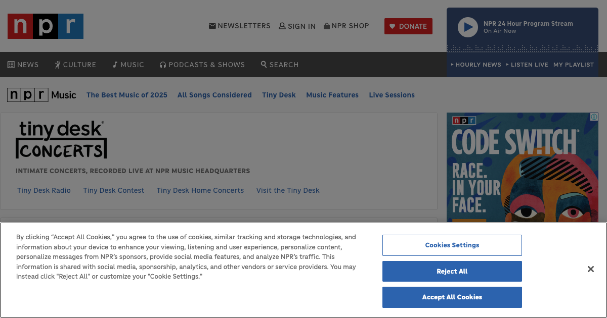 Tiny Desk Concerts (Audio)