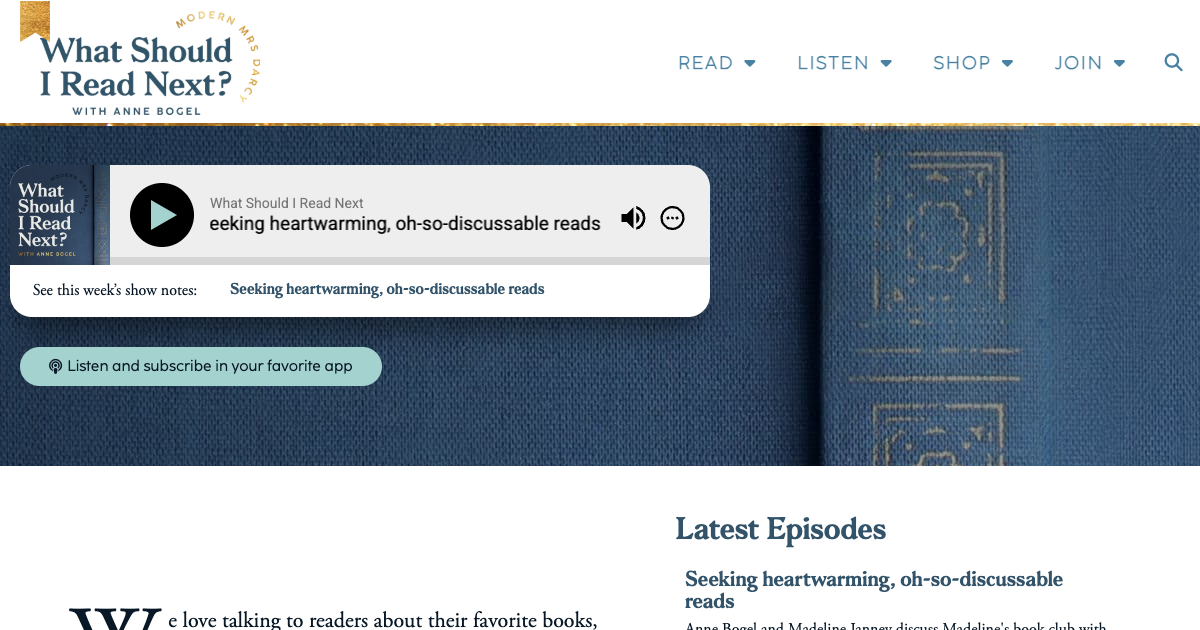 What Should I Read Next?